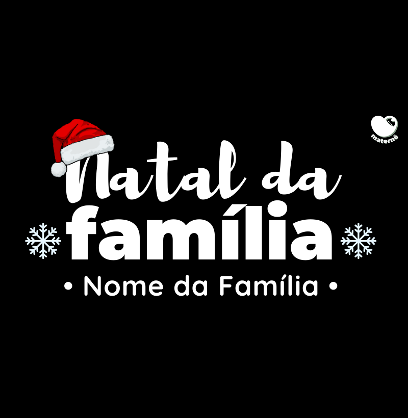 Natal da minha família