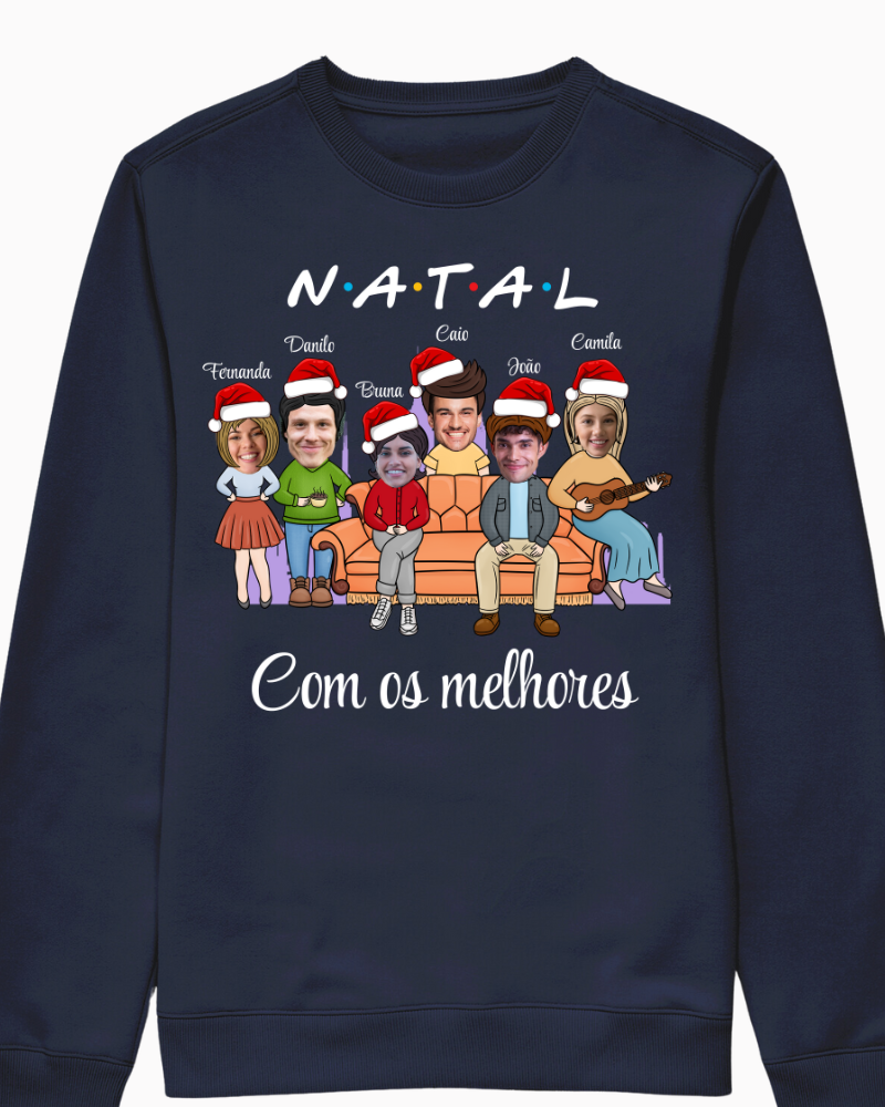 Natal com Friends - Moletom