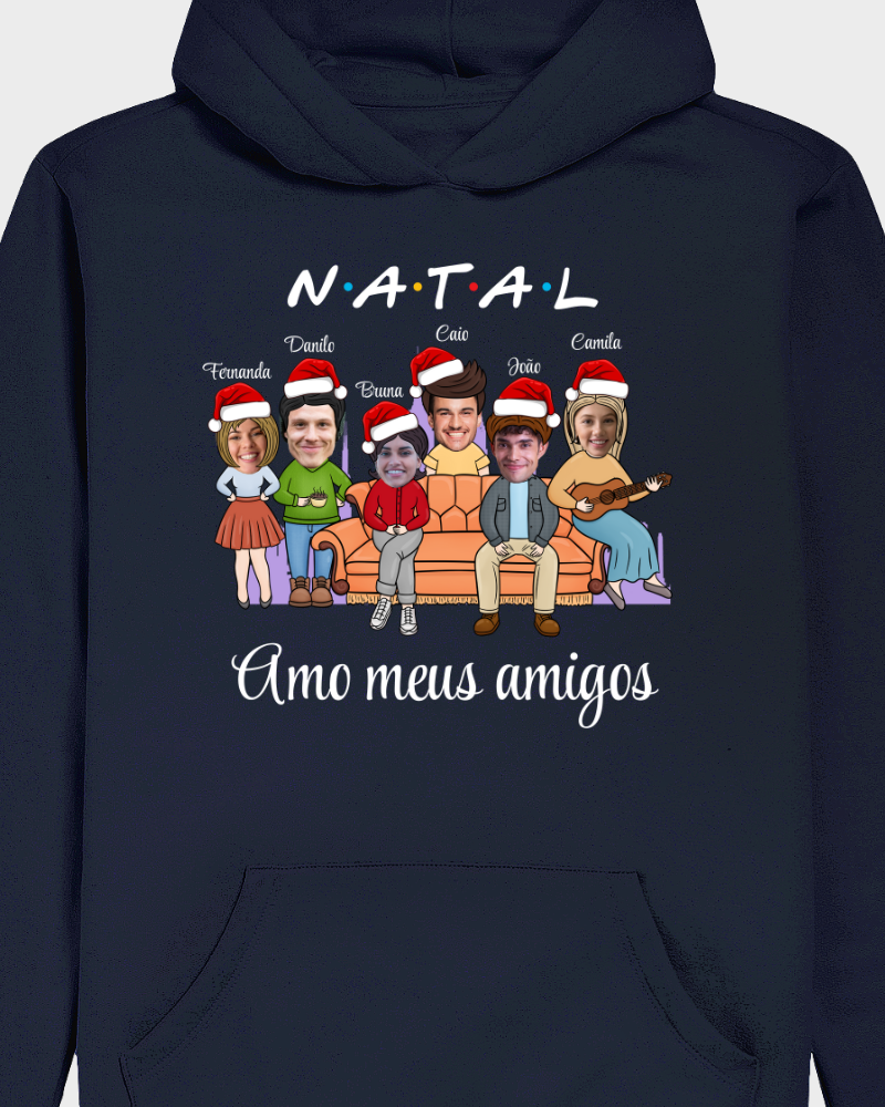 Natal com Friends - Moletom