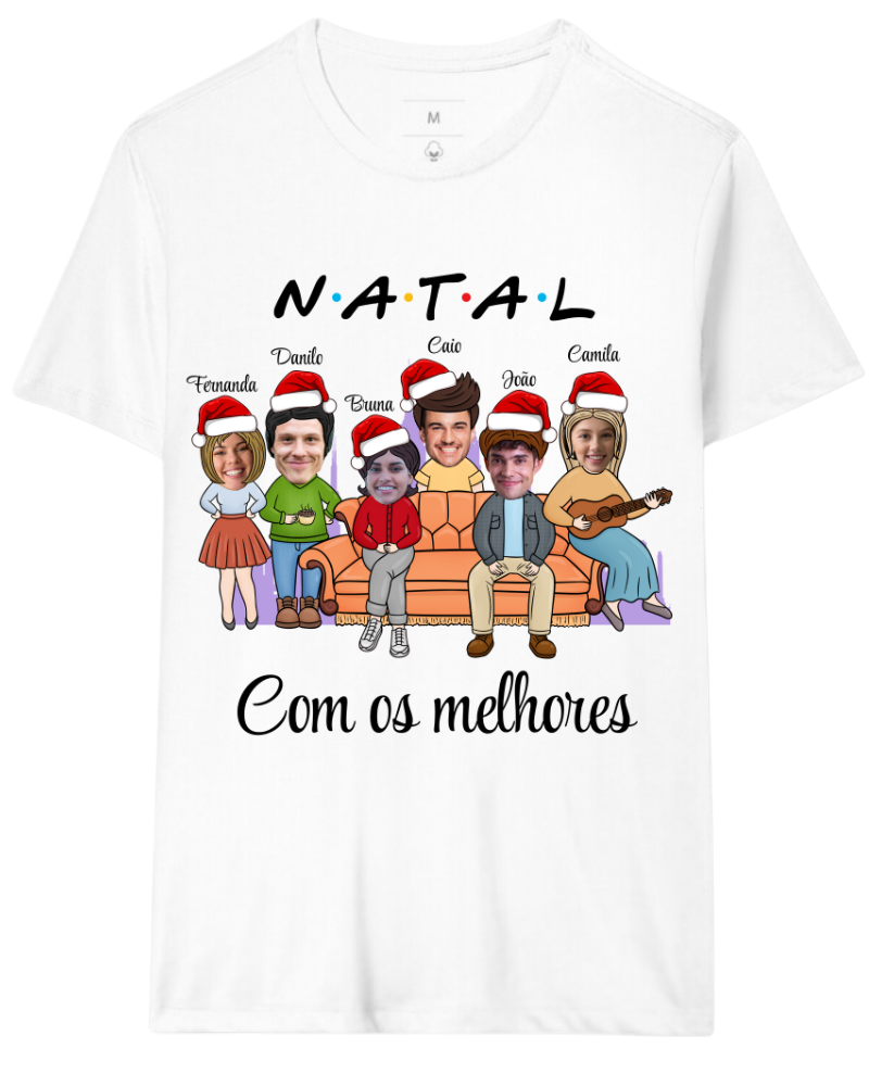 Natal com Friends (Cores Claras)