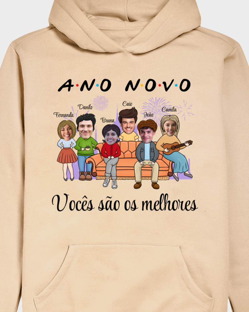 Ano Novo com Friends - Moletom