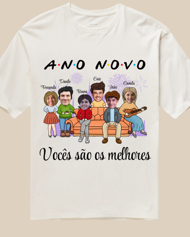 Ano Novo com Friends - Oversized