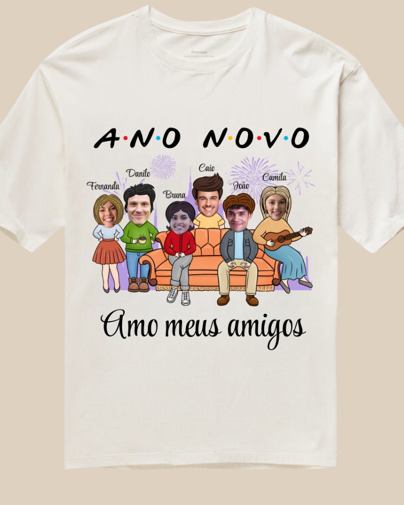 Ano Novo com Friends - Oversized