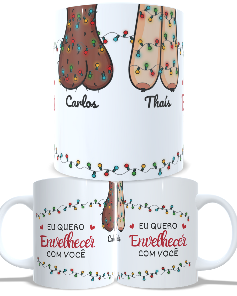 Envelhecendo Juntos Natal - Caneca