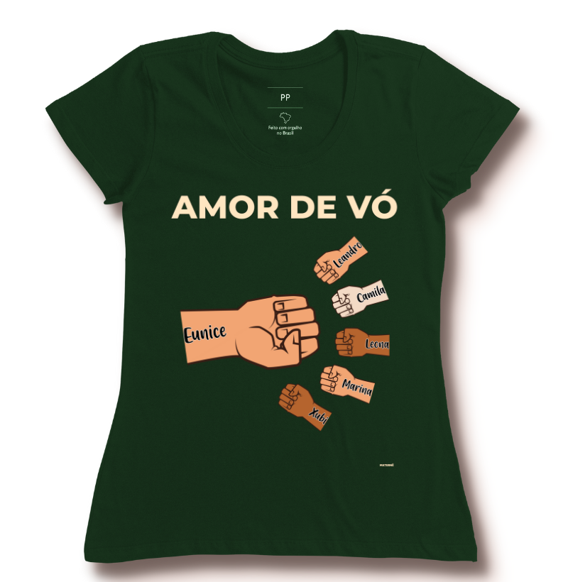 Tudo por vocês, juntos sempre - Camiseta