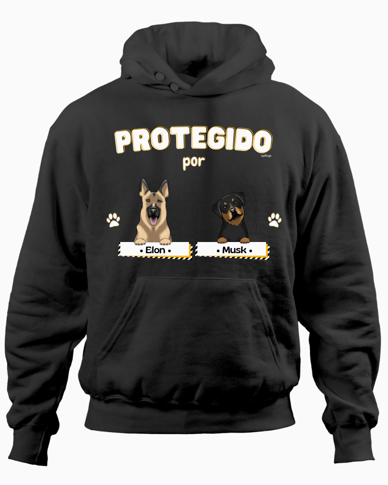 Protegido Por Pets - Moletom