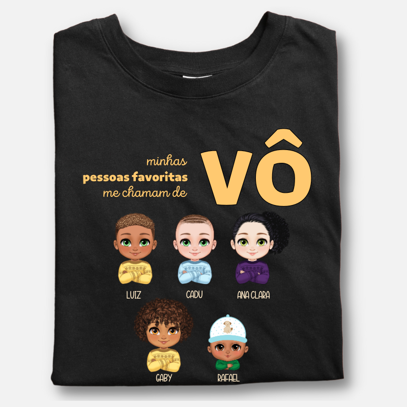 Minhas pessoas favoritas me chamam de Pai - Camiseta