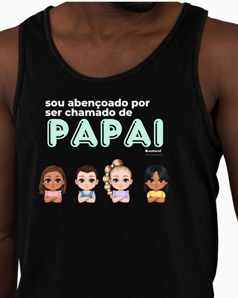 Abençoada por ser chamada - Cropped e regata