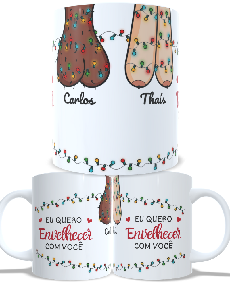 Envelhecendo Juntos - Caneca