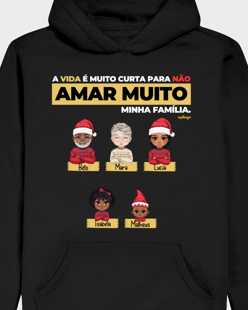 Eu e Minha Família (3 a 6 Pessoas) - Moletom