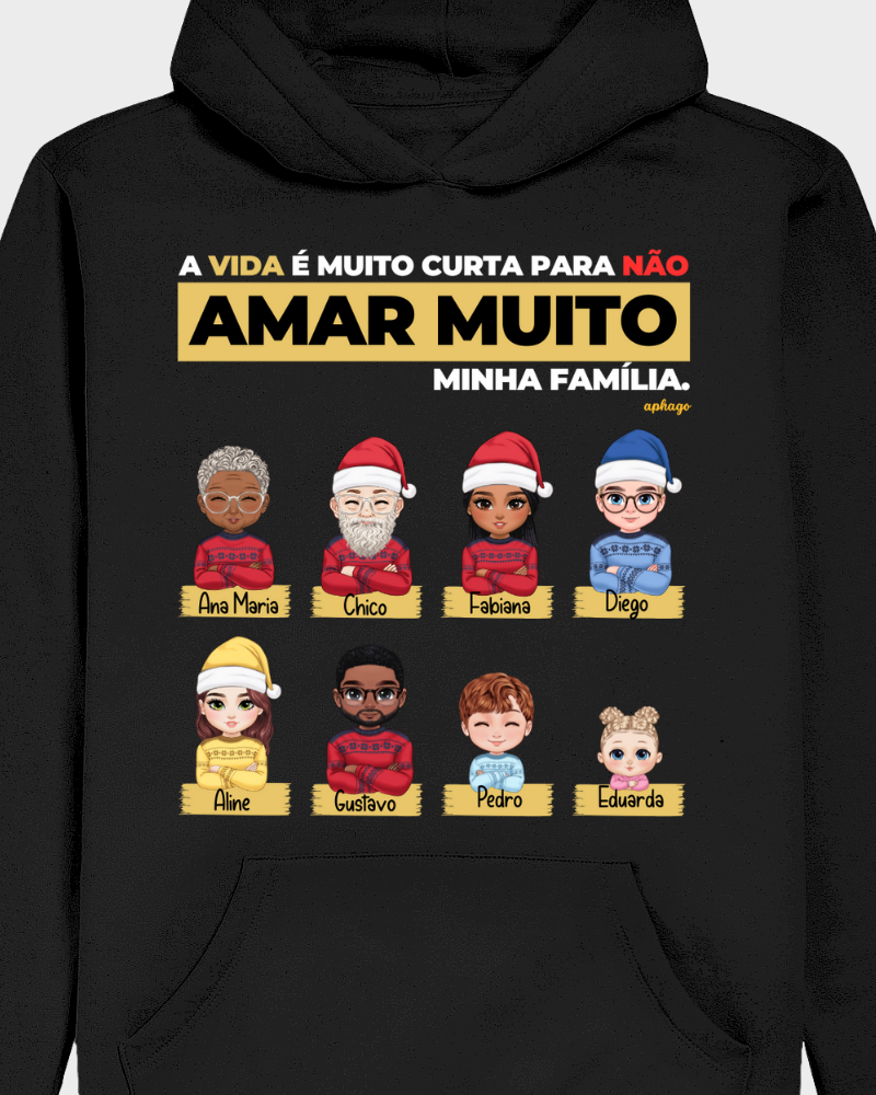 Eu e Minha Família (7 a 9 Pessoas) - Moletom