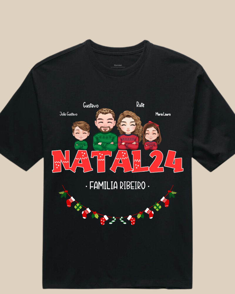 Familia Natalina - Oversized