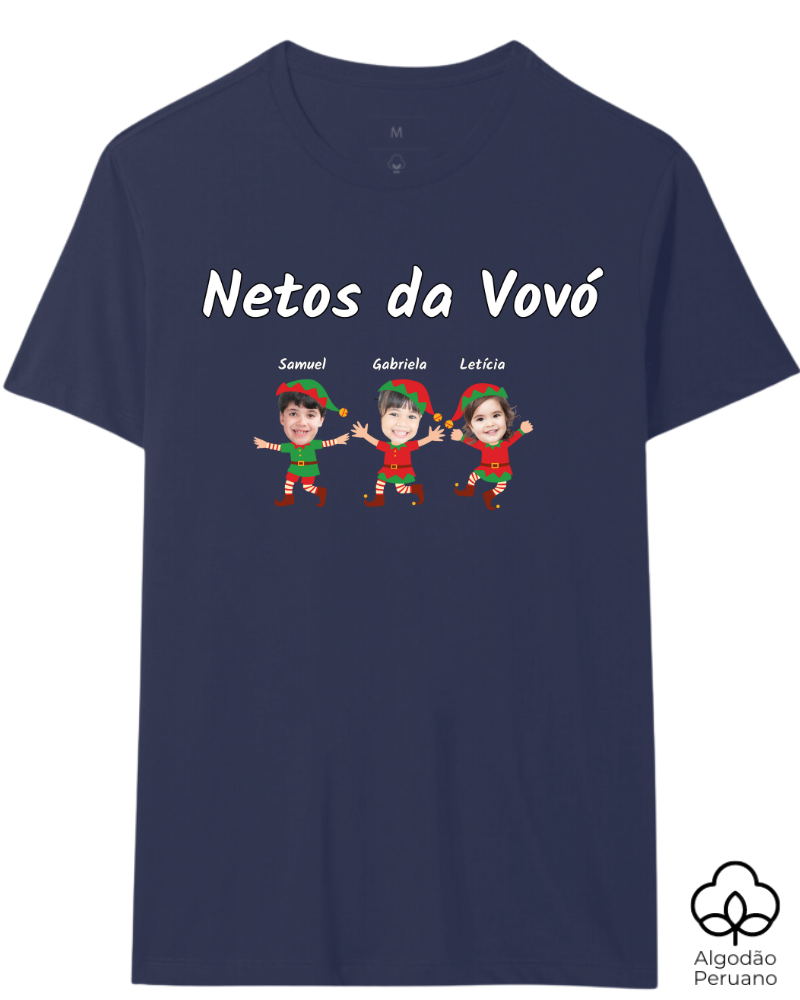 Natal Com Quem Mais Importa - Algodão Peruano