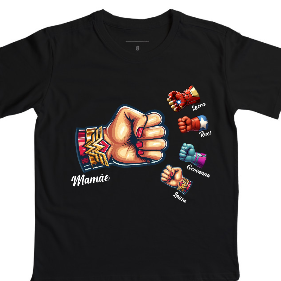 Camiseta Meu Pai Meu Heroi - Mini