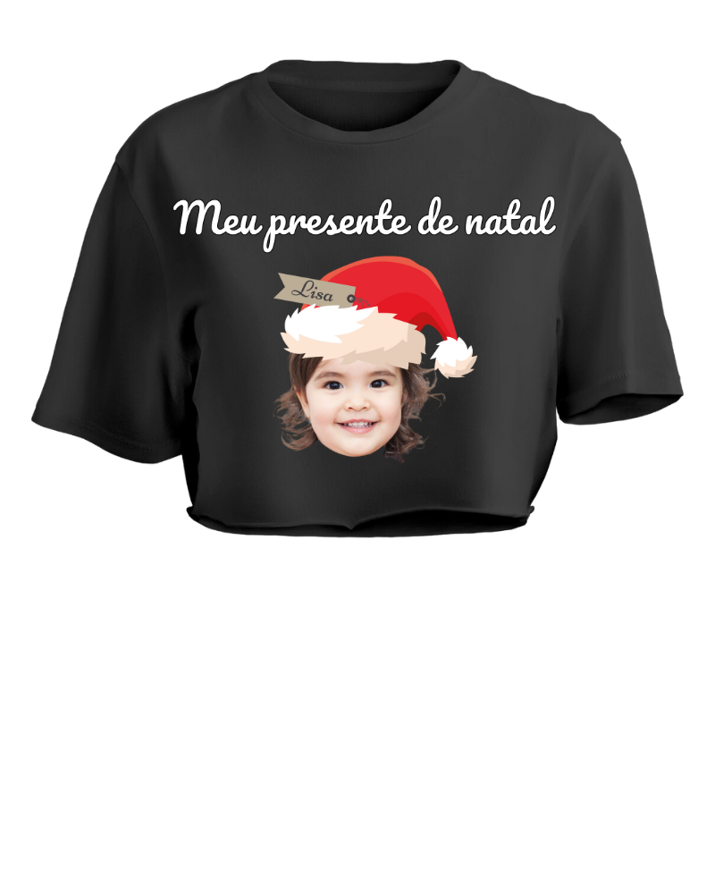 O Melhor Natal é Com Eles - Cropped e Regata