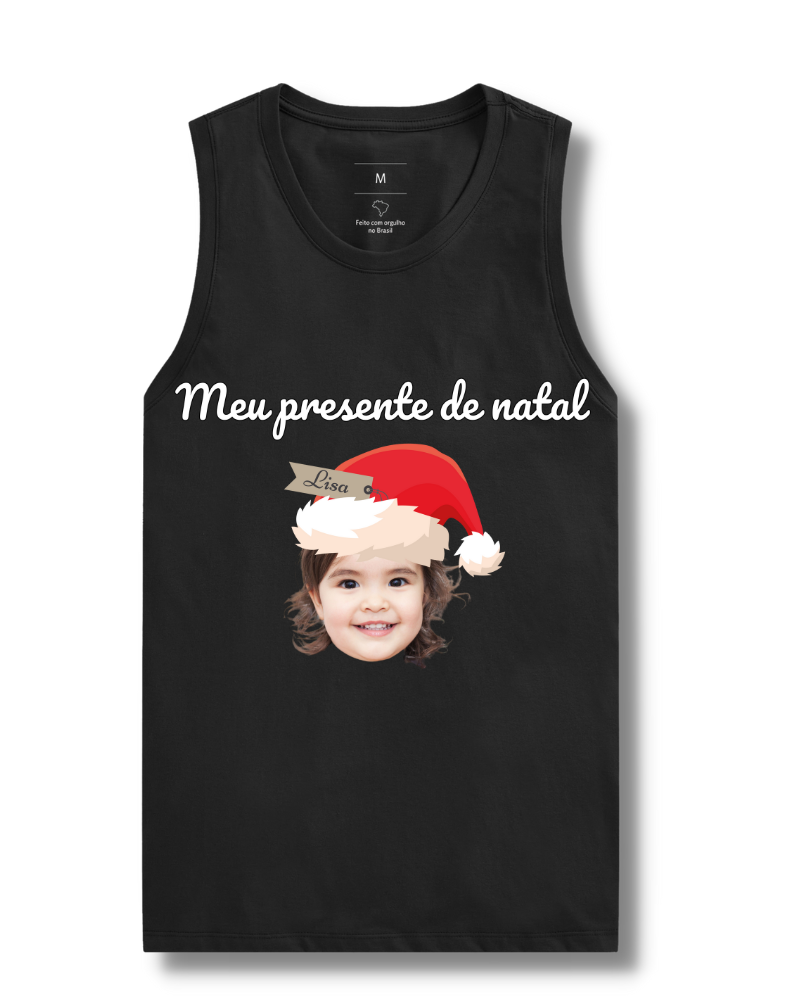 O Melhor Natal é Com Eles - Cropped e Regata