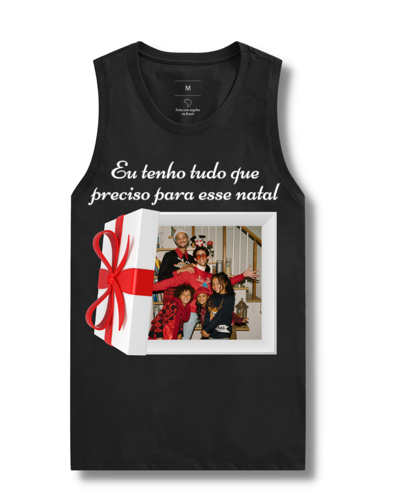 O Melhor Presente - Cropped e Regata