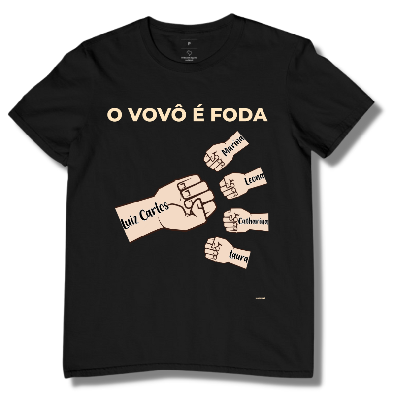 Tudo por vocês, juntos sempre - Camiseta